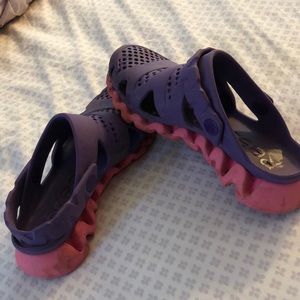 Croc gardening shoes